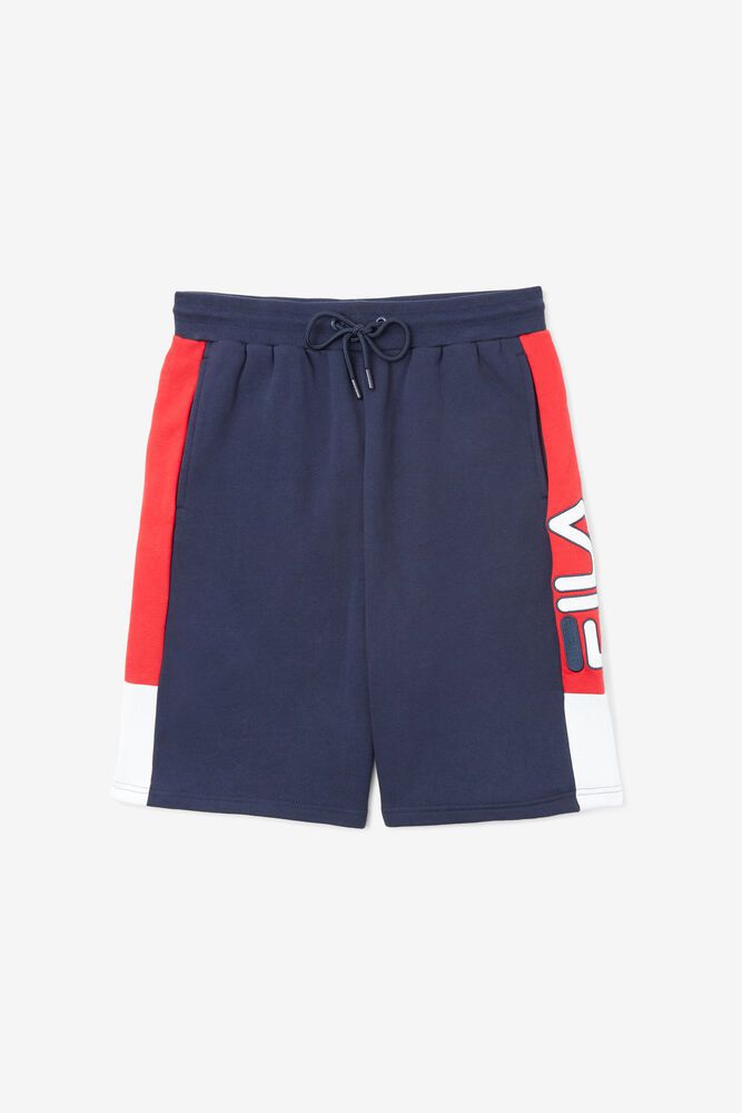 Fila Shorts Mens Navy Roy - Ireland 90761-IVKR